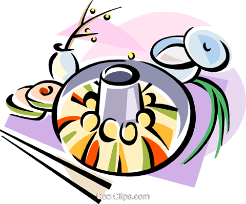 Korean Cuisine Shinsolo Bbq Royalty Free Vector Clip - Clip Art (480x398)