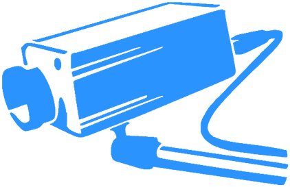 The State Of Being Apart From Other People Or Concealed - Sign Wise Notice Video Surveillance On Property 7 Inch (426x426)
