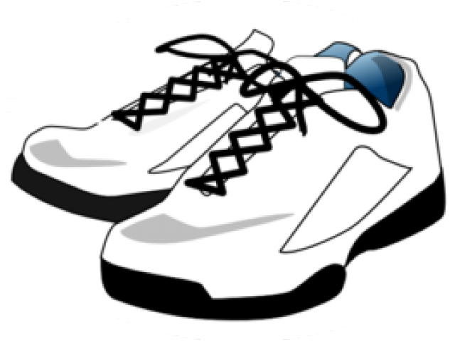Track Shoe Clipart Free Download Clip Art - Tennis Shoes Clipart Png (640x480)
