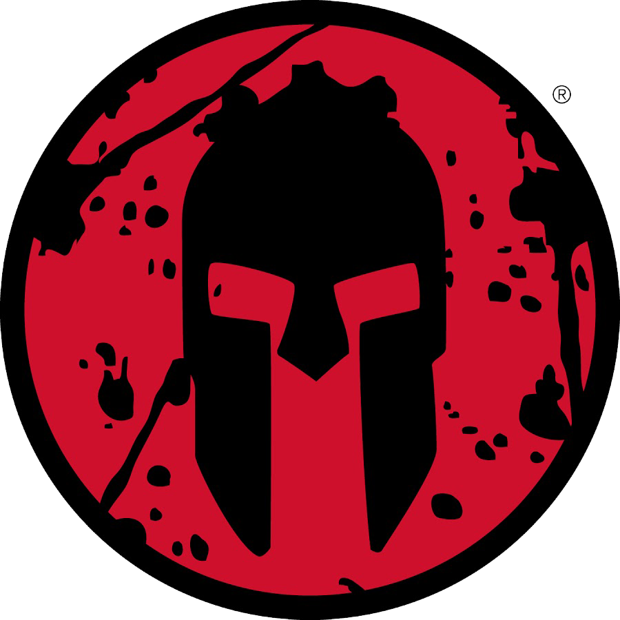 Big River Race Management Graphic Free Download - Spartan Race Helmet Logo (900x900)