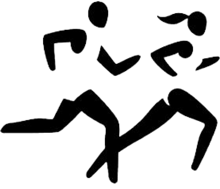 Clip Art Running Openclipart - Cross Country Runners Clipart (800x800)