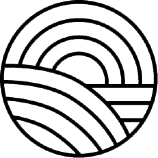 Ngāi Tahu Farming - Spinning Top In Black And White (512x512)