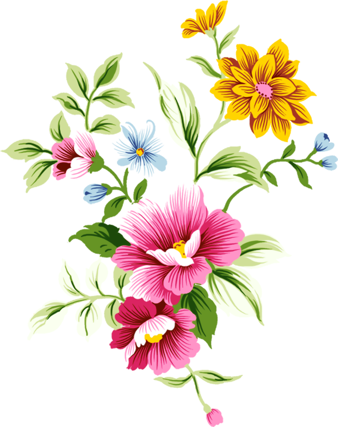 0 F84c4 C639c020 Orig Flower Art, Flower Prints, Elegant - Flowers Png (1600x1888)