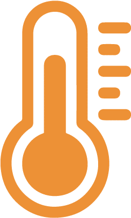 Smart Temp Control For Added Safety - Temperature Icon (432x432)