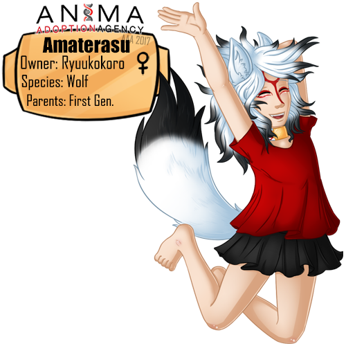 Amaterasu - Cartoon (500x500)