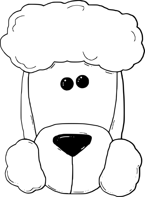All Photo Png Clipart - Dogs Coloring Pages Face (551x750)