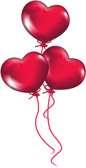 Heart Shape Balloon Png (320x600)