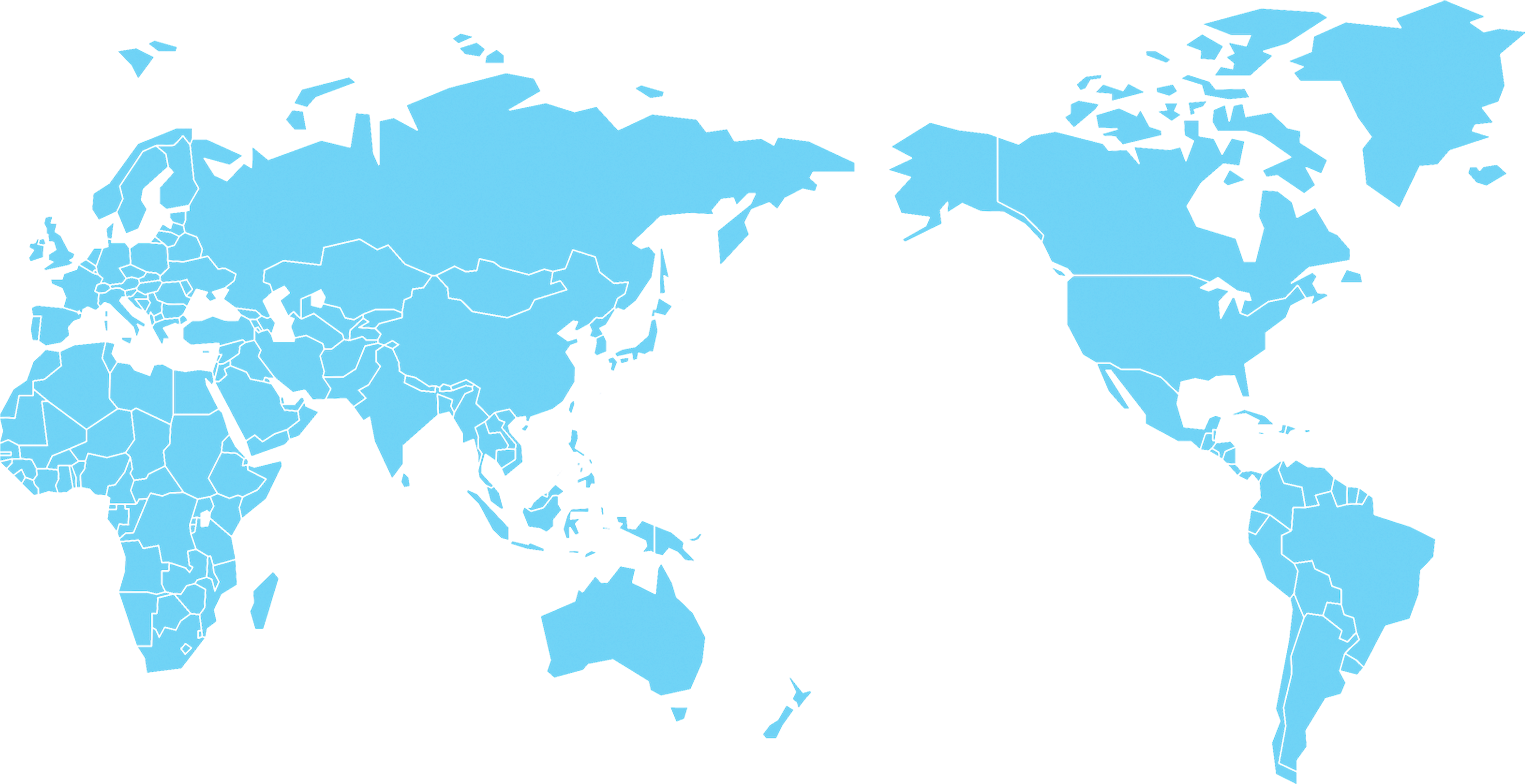 Earth World Map Globe - World Map Flat (3467x1890)