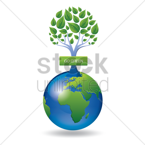 Go Green Globe Clipart Globe Earth Green - Go Green Globe (600x600)