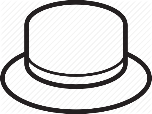 Clip Art Transparent Download Gentleman Drawing Bowler - Illustration (512x384)