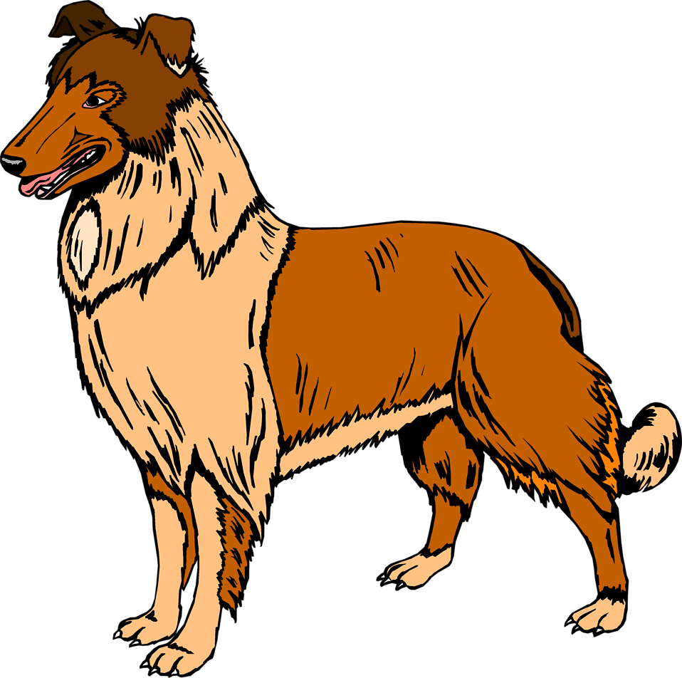 Banner Free Free Dog Clipart - Buff: A Collie And Other Dog Stories (958x952)
