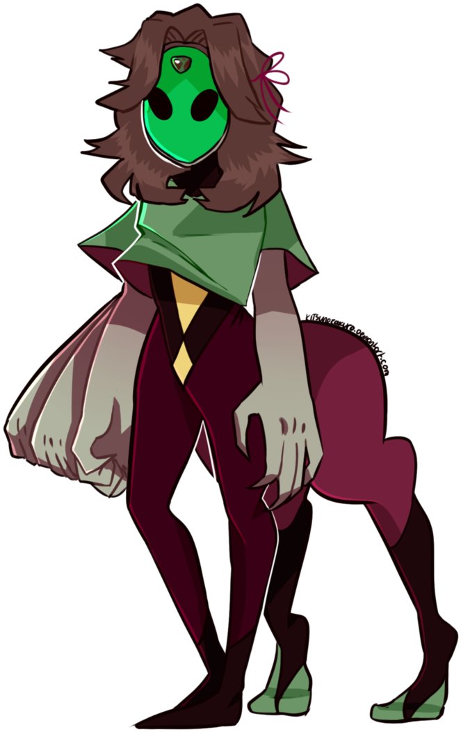 Picture Library Library Fusion Friday Ruby Speedpaint - Steven Universe Ruby And Peridot Fusion (727x1098)