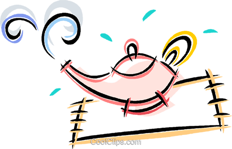 Magic Lantern Royalty Free Vector Clip Art Illustration - Aladdin (480x309)
