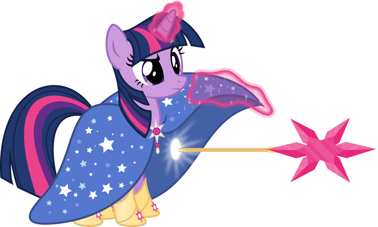 Cape Clip Magic - Mlp Cloak Twilight Sparkle (1280x768)