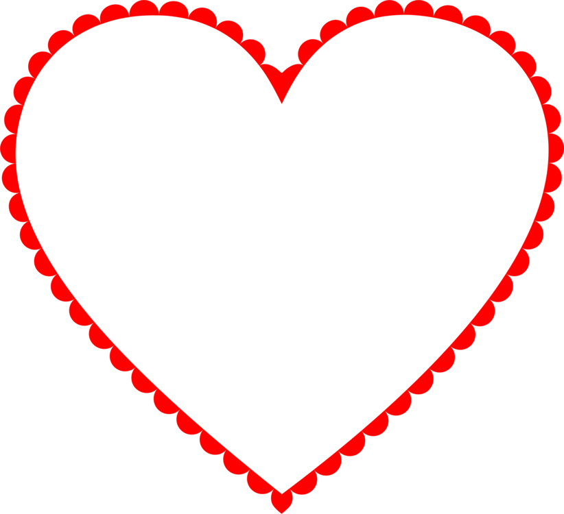 Computer Icons Download Calligraphy Shape Document - Decorative Heart Red (822x750)