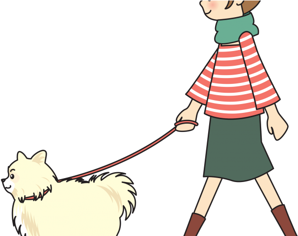 Ugly Woman Cliparts Free Download Clip Art - Clip Art Dog Walking (640x480)