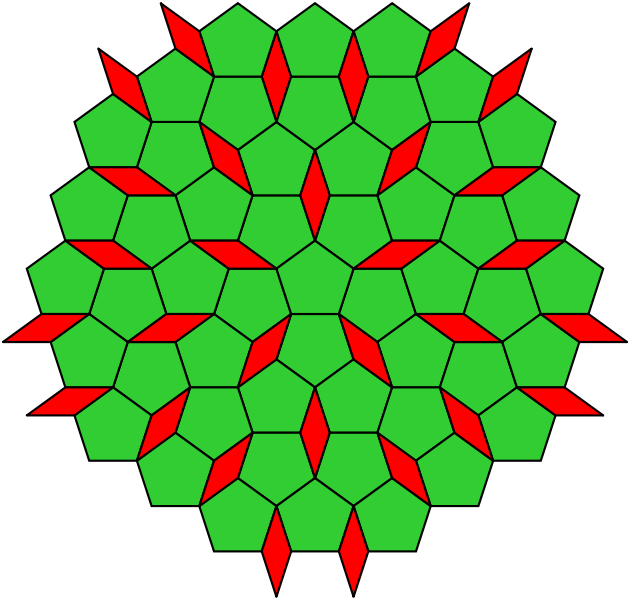 Pentagon Clipart Everyday Life - Pentagon Tiling (630x600)