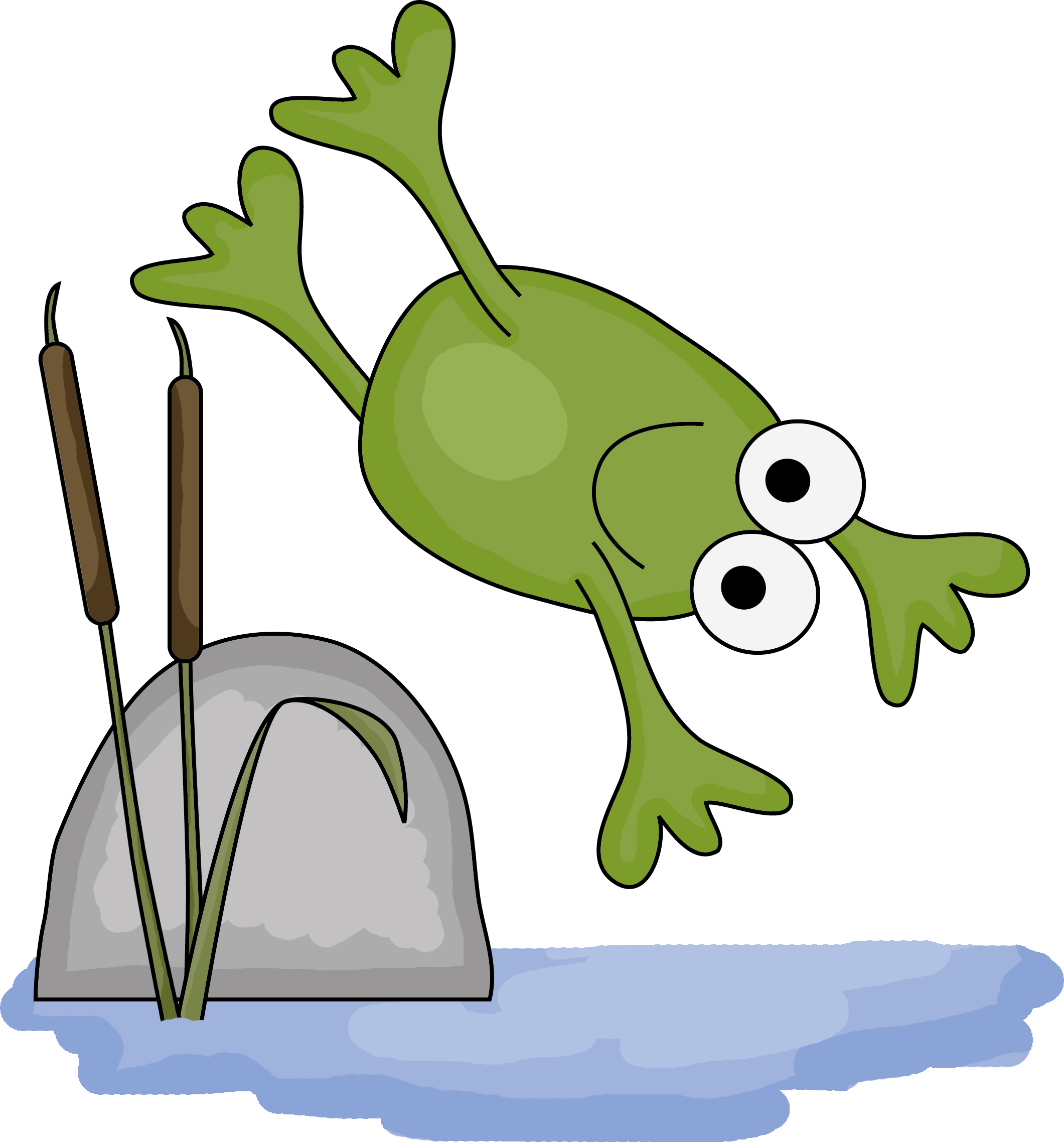 Frog * Kermit The Frog, Paper Animals, Ladybugs, Snail, - Worksheet On Amphibians For Grade 3 (2121x2276)
