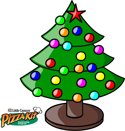 Little Caesars Christmas Tree - Clip Art Gallery Christmas (492x455)