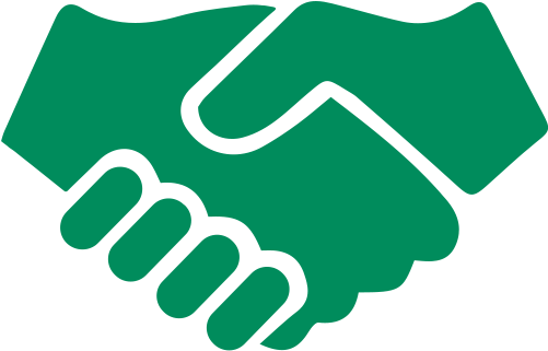 Massachusetts Is Known As A Beacon Of Freedom And Fairness, - Vector Handshake (500x500)