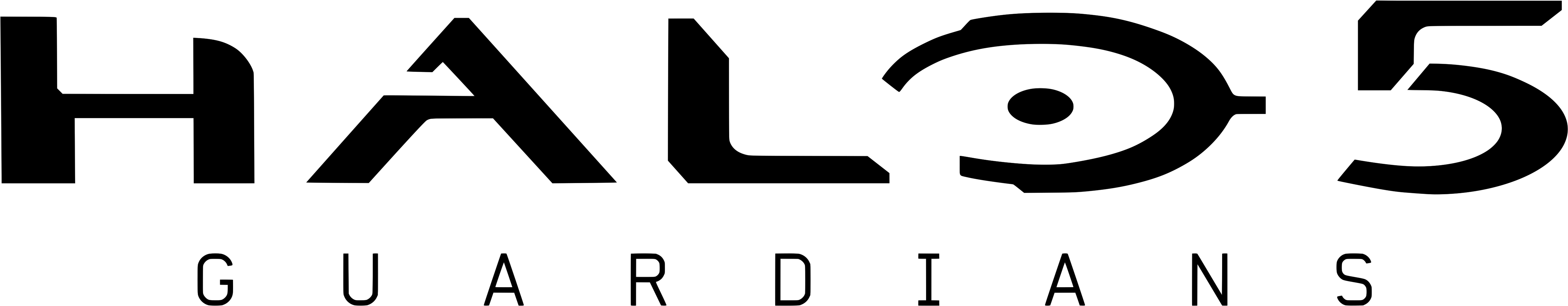 Clip Art Halo 5 Logo - Halo 5 Logo Png (4918x971)