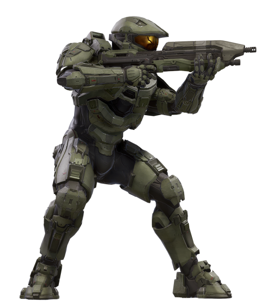 Free Download Halo 5 Master Chief Render Clipart Halo - Free Download Halo 5 Master Chief Render Clipart Halo (520x600)
