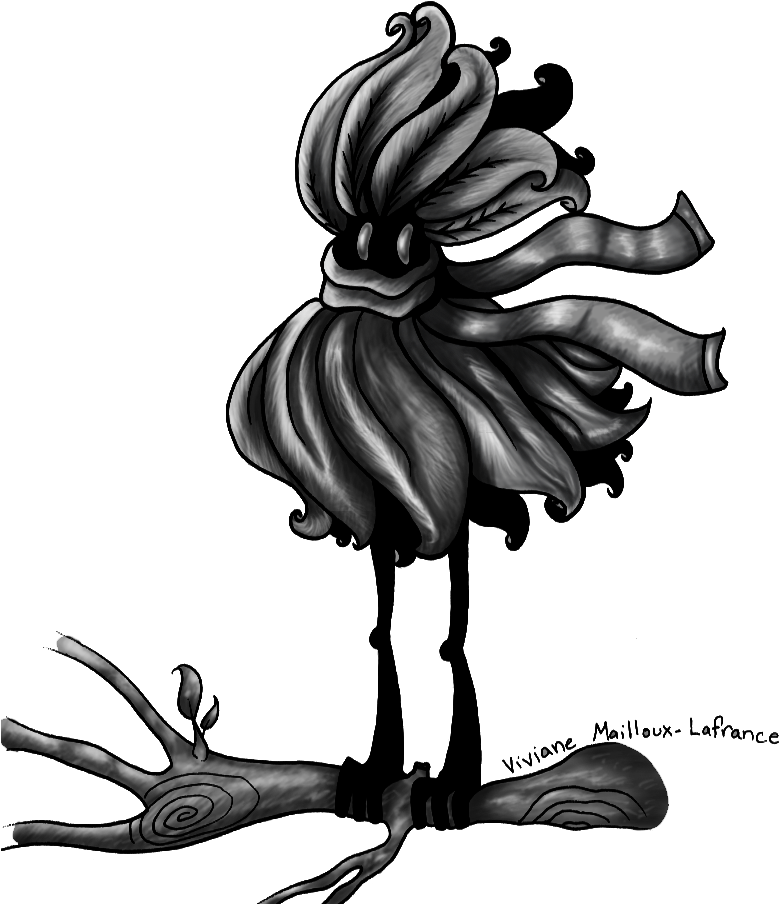 Banner Black And White Library Practice Imaginary Creature - Illustration (808x937)