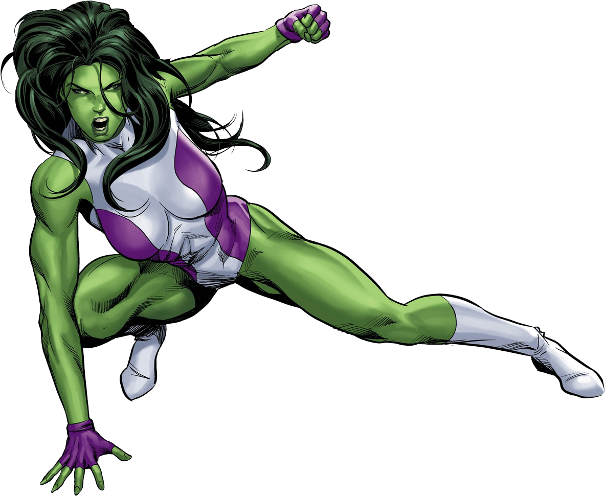 Hasbro Marvel Universe: She-hulk (1280x1082)