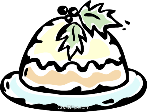 Christmas Dessert Royalty Free Vector Clip Art Illustration - Christmas Dessert Royalty Free Vector Clip Art Illustration (480x365)