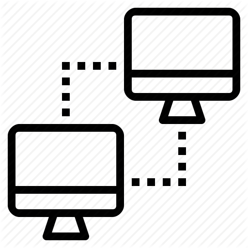 Clip Art Stock Computer By Monkik Connection Monitor - Money Transfer Icon (512x512)