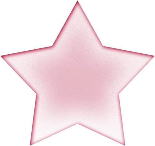 Pink Sparkle Star Clipart - Clip Art (500x470)