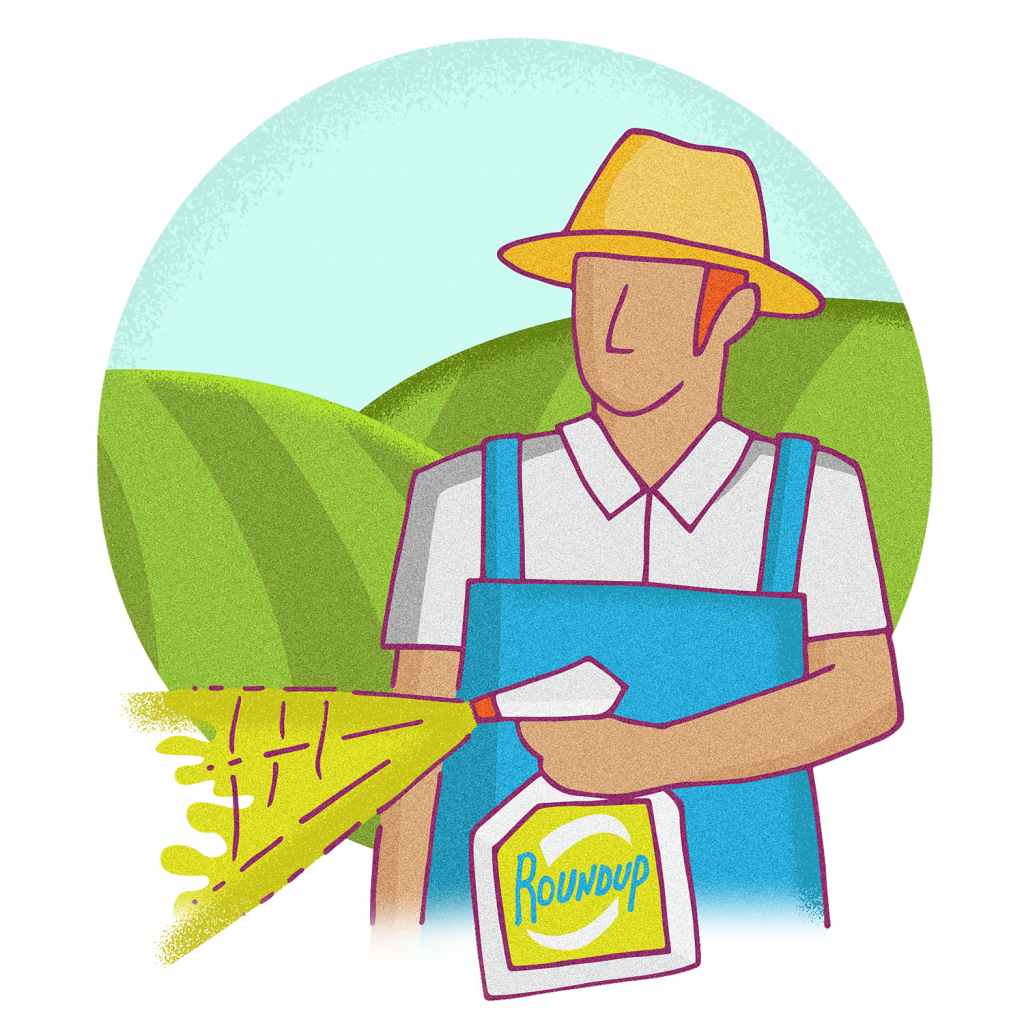 Roundup Glyphosate And Cancer Controversy Medtruth - Illustration (1024x1024)