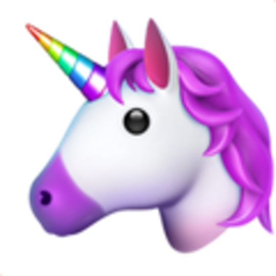 Emoji Clipart Unicorn - Emoji Unicorn (540x540)