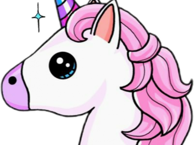 Unicorn Clipart Kawaii - Imagenes De Unicornios Para Dibujar (640x480)