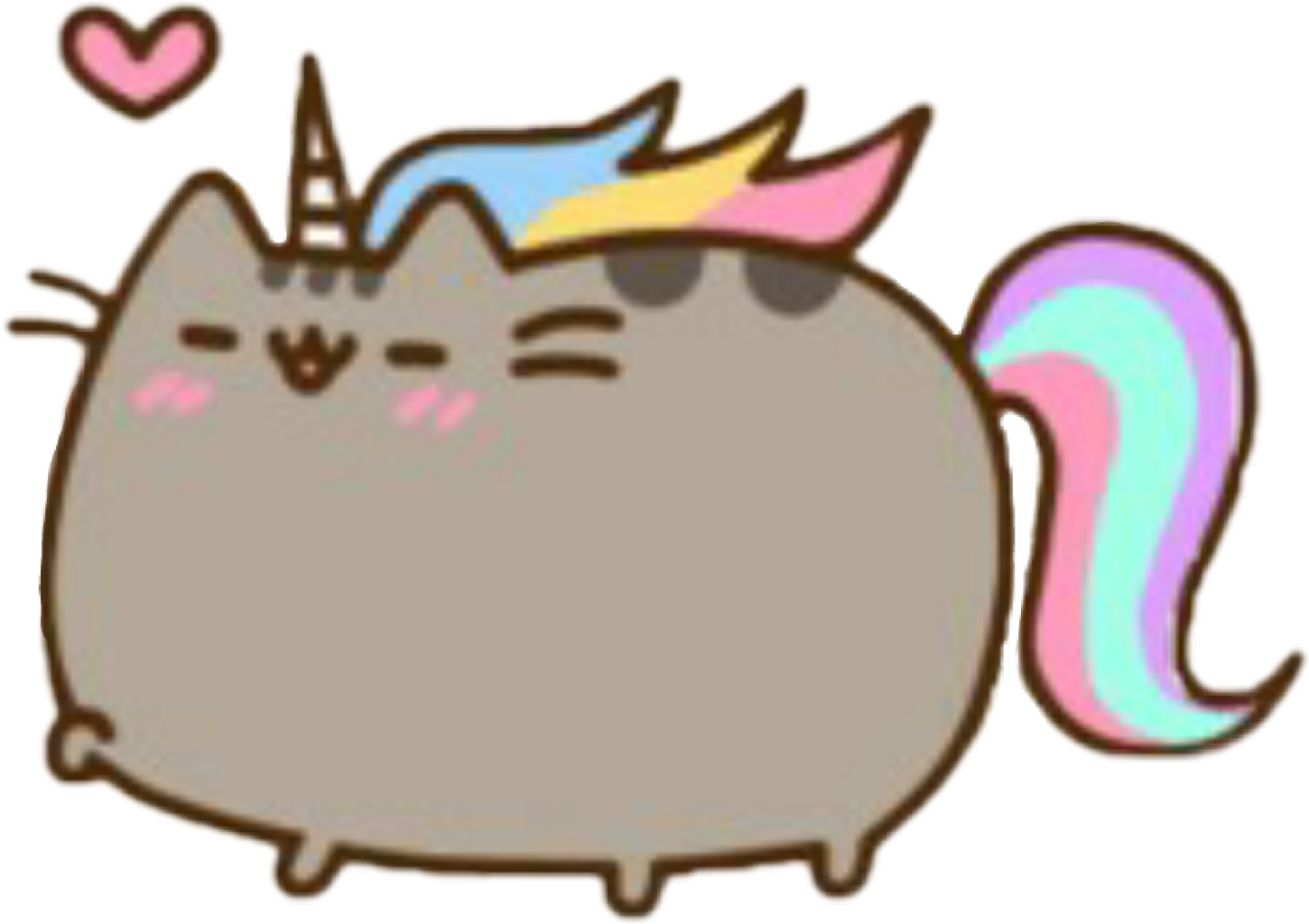 Pusheencat Pusheenthecat Unicorncat Uni - Kawaii Pusheen Cat (1450x1024)