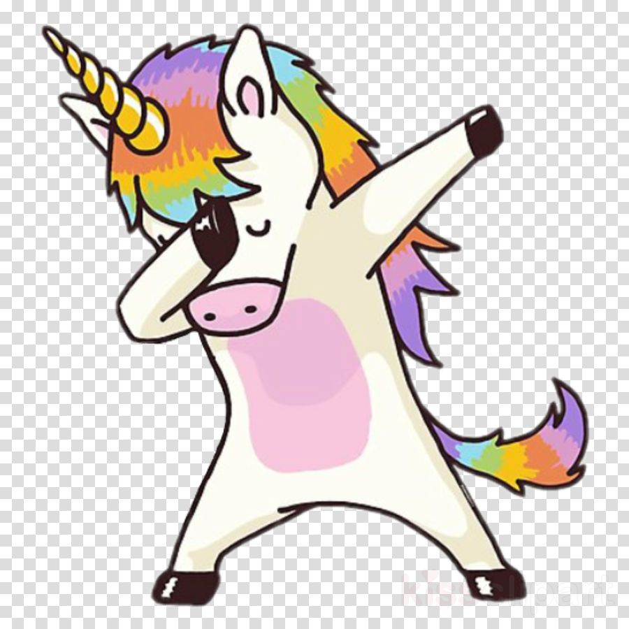 Cute Unicorn Clipart Unicorn T-shirt Clip Art - Unicorn Dab Png (900x900)