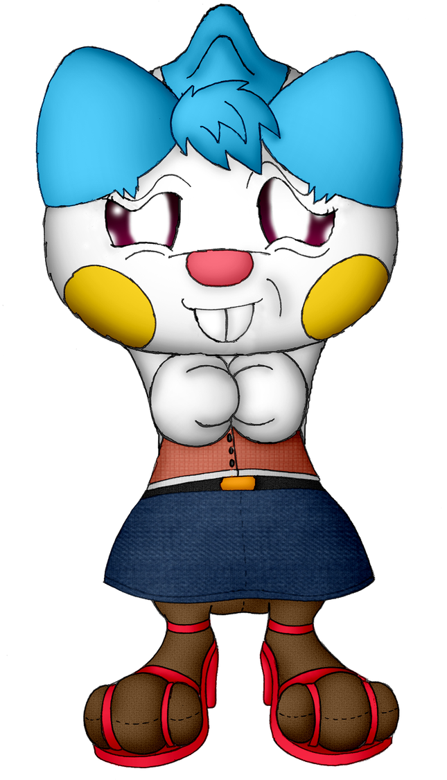 Penny The Pachirisu By Unownace - Portable Network Graphics (699x1143)