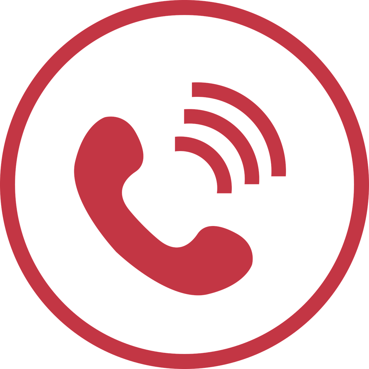 Penny Clipart Penny Pincher - Icono Telefono Rojo Png (1280x1280)