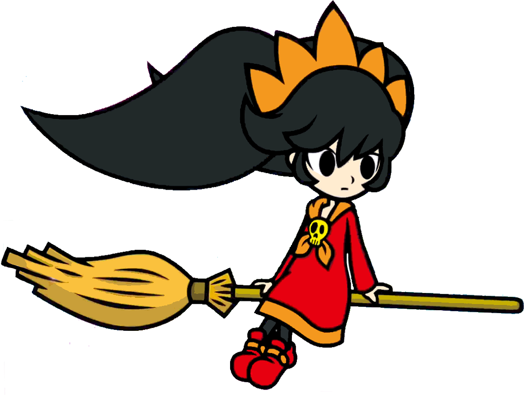 Image Flying Ashley Png Rhythm Wiki Fandom - Rhythm Heaven Megamix Ashley (1088x806)