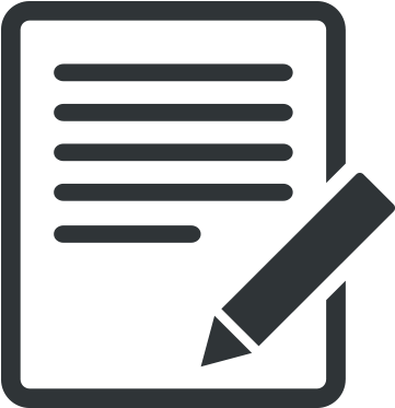 Submit You Claim - Document Sign Icon (399x411)