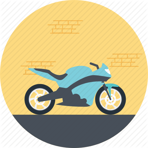 Transportation By Prosymbols Model Motorcycle Riding - Motorcycle (512x512)