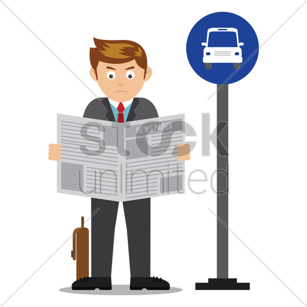 Bus Stop Cartoon Clipart Bus Stop Cartoon - Coffee (600x600)