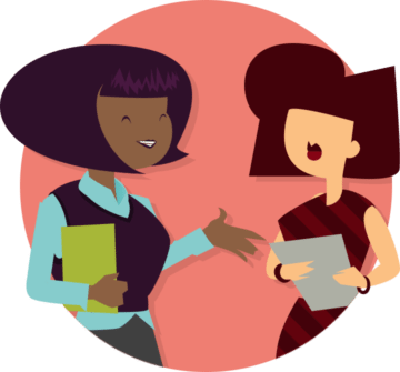 Coach Clipart Clear Expectation - Leadership (360x335)