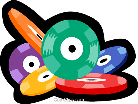 Poker Chips Royalty Free Vector Clip Art Illustration - Ohio Gang (480x362)