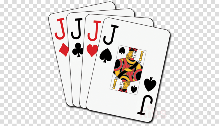 Jacks Euchre Playin Cards Trannsparent Clipart Euchre - Gold Heart Transparent Background (900x520)