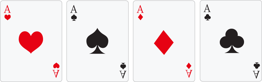 Poker Cards - Playing Cards Images Hd (889x278)