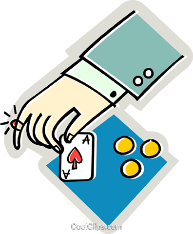 Poker Player Royalty Free Vector Clip Art Illustration - Poker Player Royalty Free Vector Clip Art Illustration (396x480)