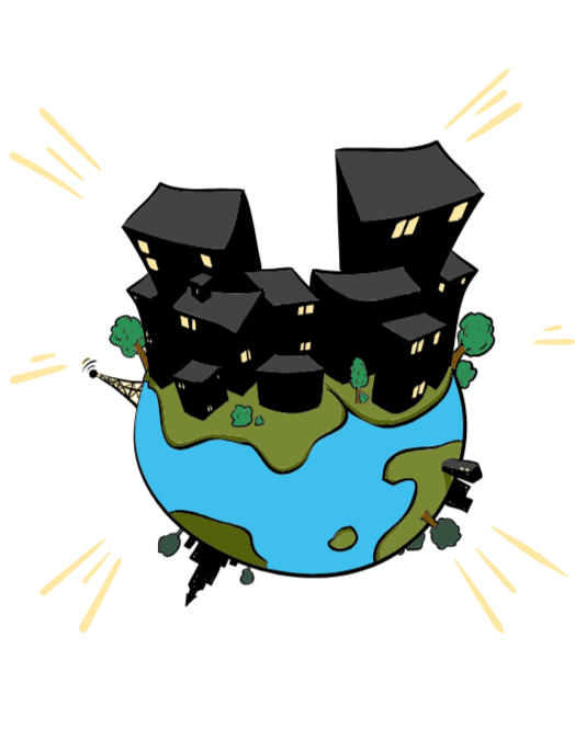 Obey Gravity - Illustration (539x713)