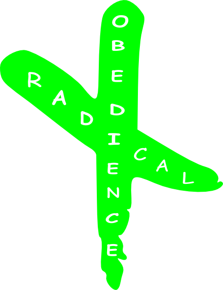 Radical Obedience Cross Clip Art At Clker - Clip Art (456x593)
