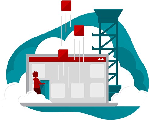 Illustration Of How Containers Work - Container (500x415)